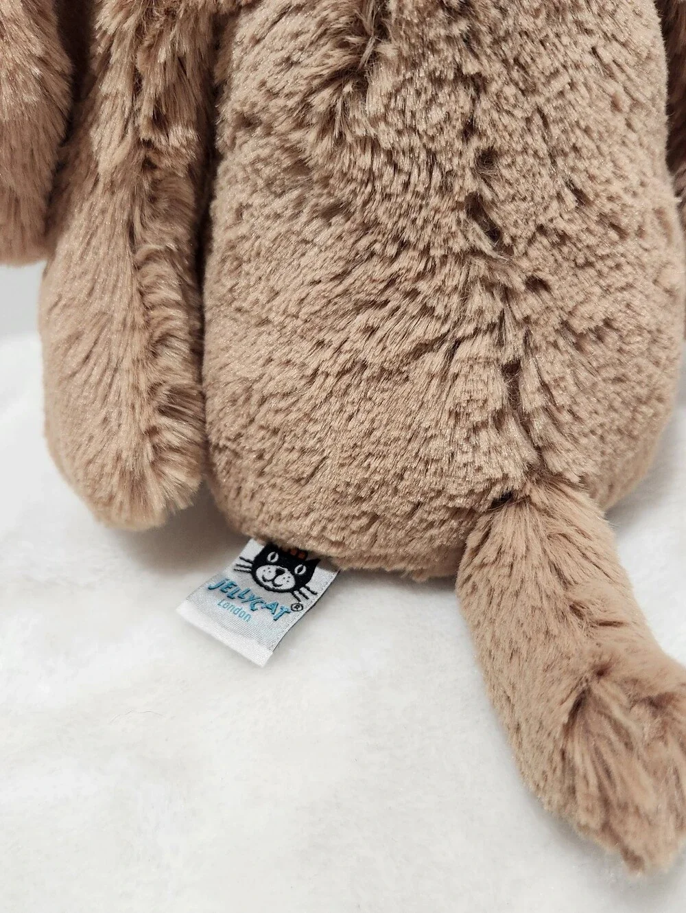 Jellycat Tan Bashful Toffee Puppy Medium Collectible Plushie Stuffie